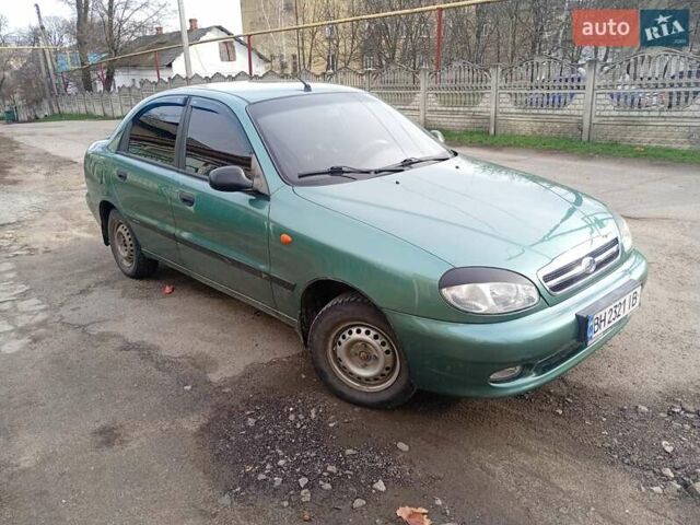 Зелений ЗАЗ Ланос, об'ємом двигуна 1.39 л та пробігом 105 тис. км за 2500 $, фото 1 на Automoto.ua