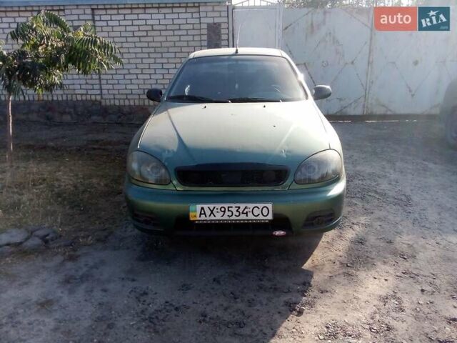 Зелений ЗАЗ Ланос, об'ємом двигуна 1.39 л та пробігом 130 тис. км за 2300 $, фото 1 на Automoto.ua