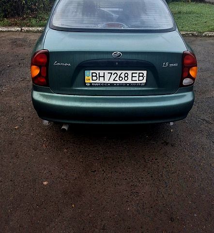 Зеленый ЗАЗ Ланос, объемом двигателя 1.5 л и пробегом 12 тыс. км за 4000 $, фото 1 на Automoto.ua