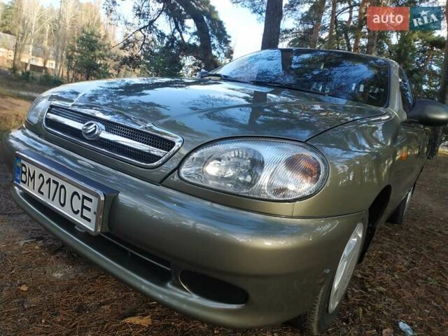 Зеленый ЗАЗ Ланос, объемом двигателя 1.5 л и пробегом 151 тыс. км за 2900 $, фото 1 на Automoto.ua