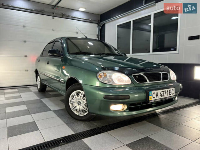 Зелений ЗАЗ Ланос, об'ємом двигуна 1.5 л та пробігом 52 тис. км за 3700 $, фото 1 на Automoto.ua