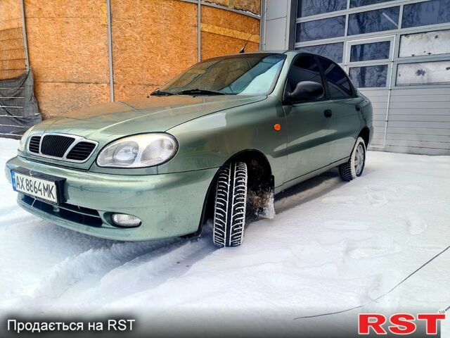 Зеленый ЗАЗ Ланос, объемом двигателя 1.5 л и пробегом 197 тыс. км за 2500 $, фото 1 на Automoto.ua