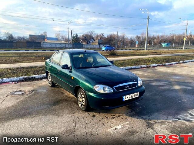 Зеленый ЗАЗ Ланос, объемом двигателя 1.5 л и пробегом 230 тыс. км за 2100 $, фото 1 на Automoto.ua