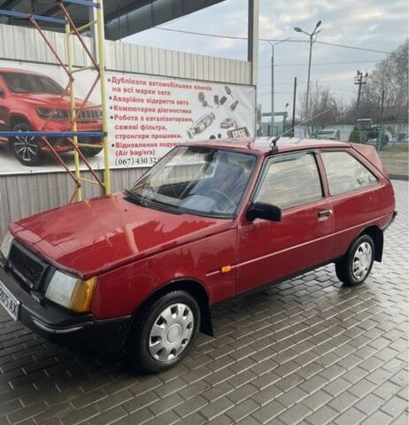 Красный ЗАЗ Нова, объемом двигателя 1.2 л и пробегом 92 тыс. км за 1000 $, фото 1 на Automoto.ua