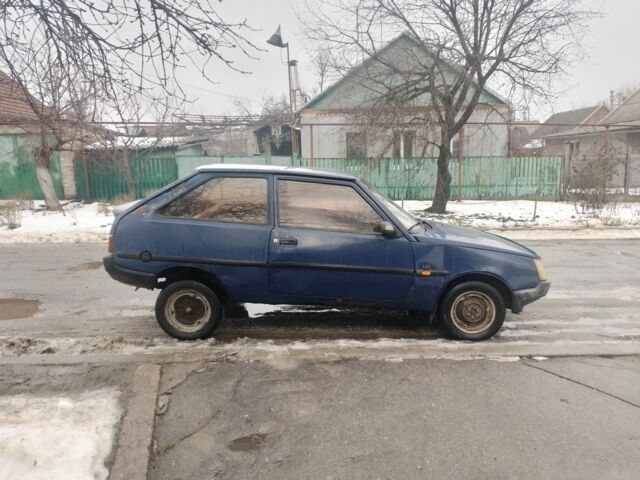 Синій ЗАЗ Нова, об'ємом двигуна 1.2 л та пробігом 200 тис. км за 245 $, фото 1 на Automoto.ua