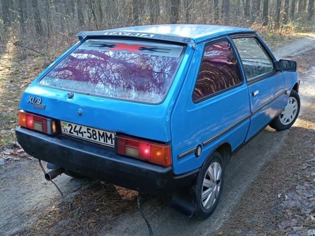 Синий ЗАЗ Нова, объемом двигателя 1 л и пробегом 155 тыс. км за 653 $, фото 1 на Automoto.ua