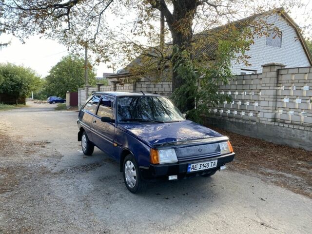 Синий ЗАЗ Нова, объемом двигателя 1.2 л и пробегом 160 тыс. км за 949 $, фото 1 на Automoto.ua