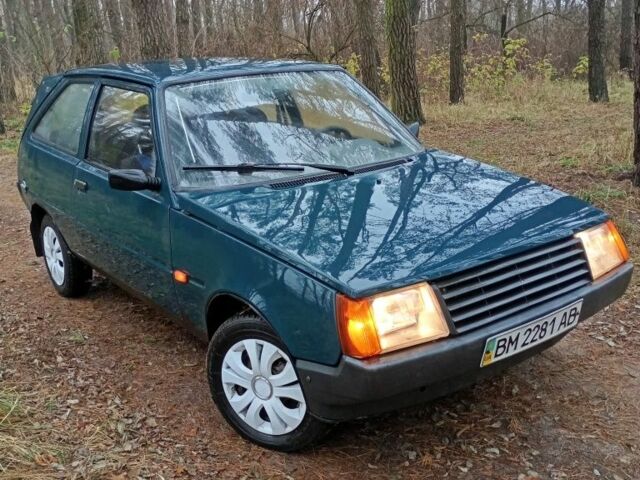 Зеленый ЗАЗ Нова, объемом двигателя 1 л и пробегом 155 тыс. км за 950 $, фото 1 на Automoto.ua