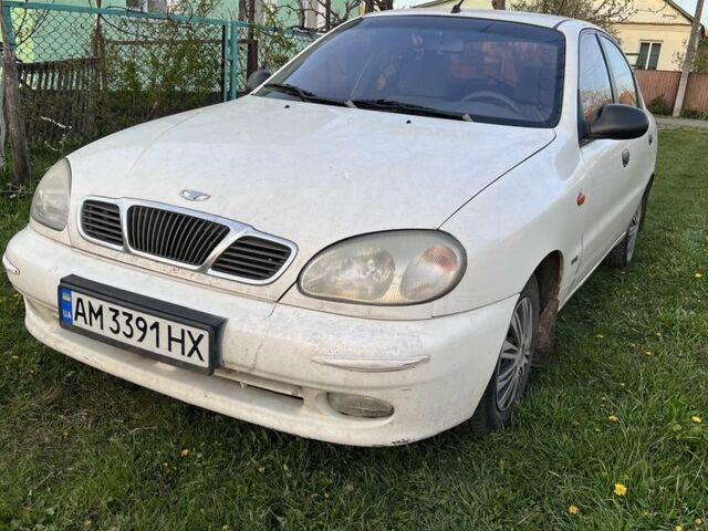 Білий ЗАЗ Sens, об'ємом двигуна 1.3 л та пробігом 240 тис. км за 1505 $, фото 1 на Automoto.ua