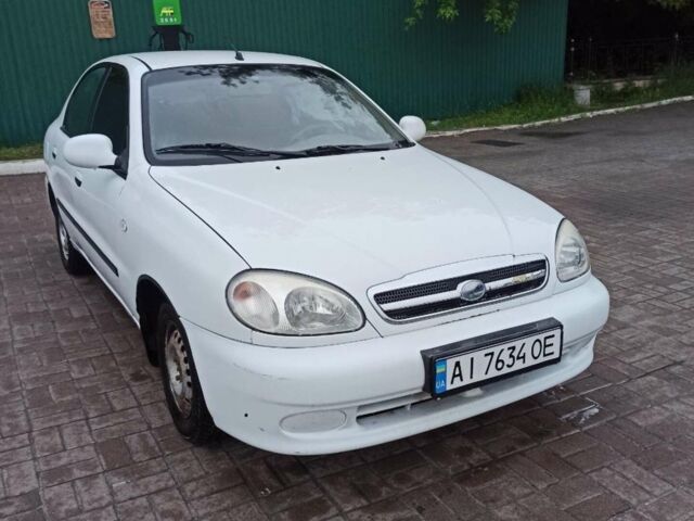 Білий ЗАЗ Sens, об'ємом двигуна 1.3 л та пробігом 117 тис. км за 2300 $, фото 1 на Automoto.ua