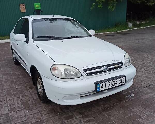 Белый ЗАЗ Сенс, объемом двигателя 1.3 л и пробегом 117 тыс. км за 2300 $, фото 1 на Automoto.ua