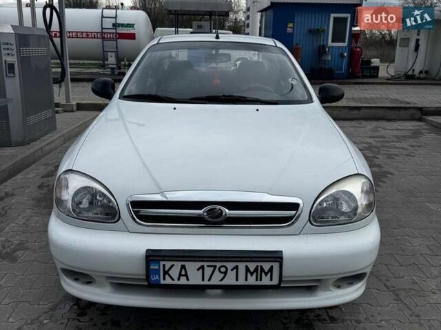 Белый ЗАЗ Сенс, объемом двигателя 1.3 л и пробегом 185 тыс. км за 2064 $, фото 1 на Automoto.ua