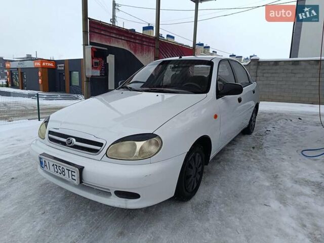 Белый ЗАЗ Сенс, объемом двигателя 1.3 л и пробегом 182 тыс. км за 2600 $, фото 1 на Automoto.ua