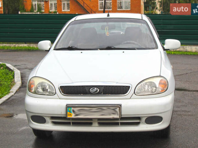 Білий ЗАЗ Sens, об'ємом двигуна 1.3 л та пробігом 150 тис. км за 3200 $, фото 1 на Automoto.ua