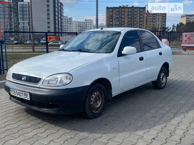 Білий ЗАЗ Sens, об'ємом двигуна 1.3 л та пробігом 121 тис. км за 1450 $, фото 1 на Automoto.ua