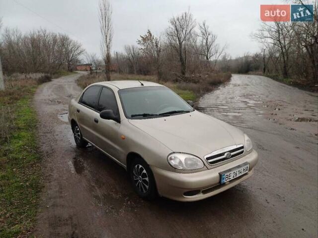 Бежевый ЗАЗ Сенс, объемом двигателя 1.3 л и пробегом 281 тыс. км за 2000 $, фото 1 на Automoto.ua