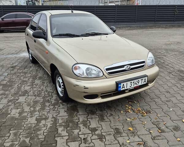 Бежевий ЗАЗ Sens, об'ємом двигуна 1.3 л та пробігом 55 тис. км за 2800 $, фото 1 на Automoto.ua