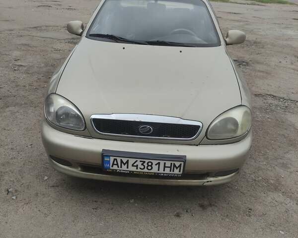 Бежевый ЗАЗ Сенс, объемом двигателя 1.3 л и пробегом 320 тыс. км за 2000 $, фото 1 на Automoto.ua