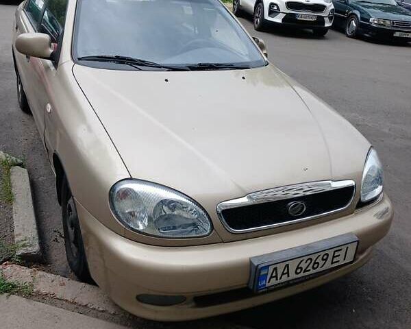 Бежевий ЗАЗ Sens, об'ємом двигуна 1.3 л та пробігом 88 тис. км за 2500 $, фото 1 на Automoto.ua