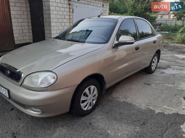 Бежевий ЗАЗ Sens, об'ємом двигуна 1.3 л та пробігом 280 тис. км за 2400 $, фото 1 на Automoto.ua