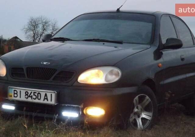 Черный ЗАЗ Сенс, объемом двигателя 1.6 л и пробегом 229 тыс. км за 1950 $, фото 1 на Automoto.ua