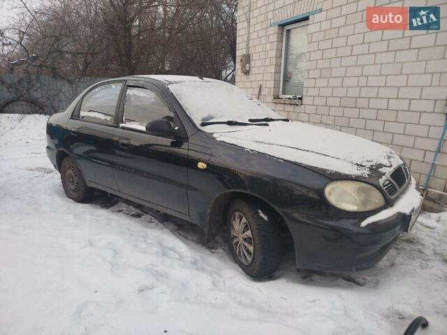 Черный ЗАЗ Сенс, объемом двигателя 1.3 л и пробегом 200 тыс. км за 1450 $, фото 1 на Automoto.ua