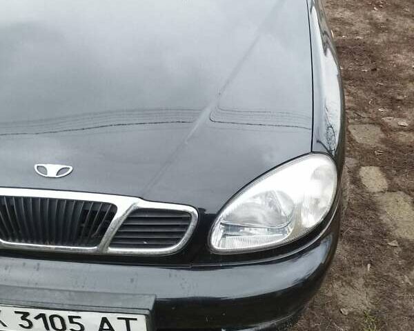 Чорний ЗАЗ Sens, об'ємом двигуна 1.3 л та пробігом 62 тис. км за 2300 $, фото 1 на Automoto.ua