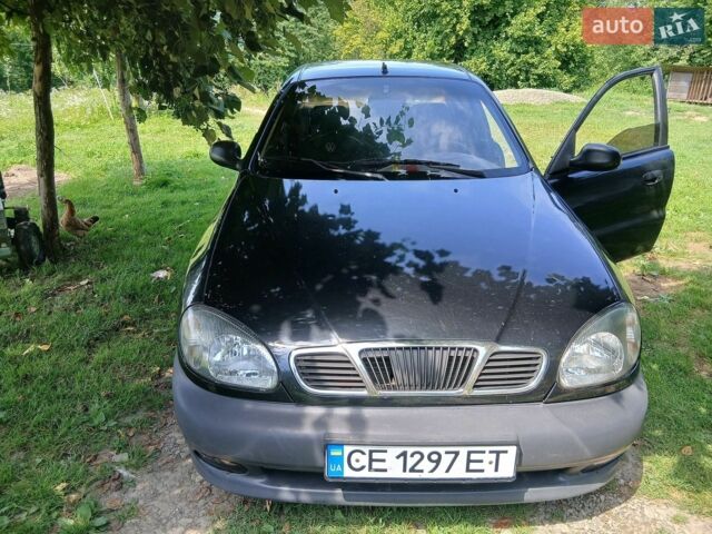 Чорний ЗАЗ Sens, об'ємом двигуна 1.39 л та пробігом 111 тис. км за 1300 $, фото 1 на Automoto.ua