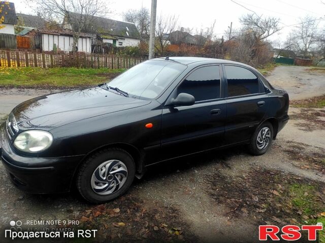 Чорний ЗАЗ Sens, об'ємом двигуна 1.3 л та пробігом 93 тис. км за 1800 $, фото 1 на Automoto.ua
