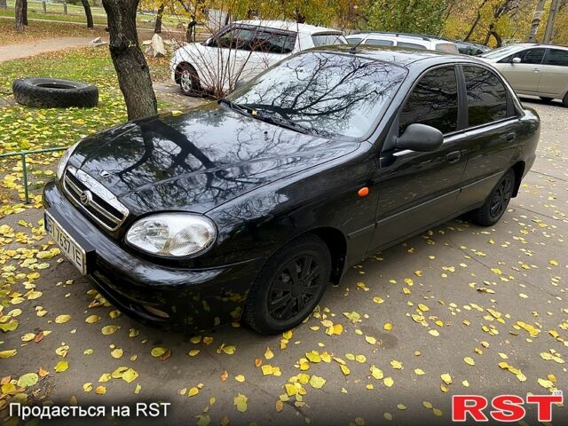 Черный ЗАЗ Сенс, объемом двигателя 1.3 л и пробегом 76 тыс. км за 2700 $, фото 1 на Automoto.ua