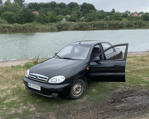 Черный ЗАЗ Сенс, объемом двигателя 1.3 л и пробегом 106 тыс. км за 2250 $, фото 1 на Automoto.ua