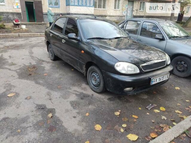 Черный ЗАЗ Сенс, объемом двигателя 1.3 л и пробегом 140 тыс. км за 1700 $, фото 1 на Automoto.ua