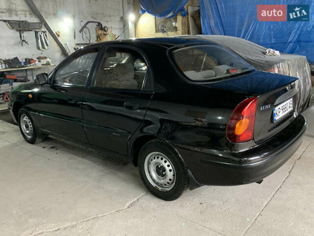 Черный ЗАЗ Сенс, объемом двигателя 1.3 л и пробегом 111 тыс. км за 2500 $, фото 1 на Automoto.ua