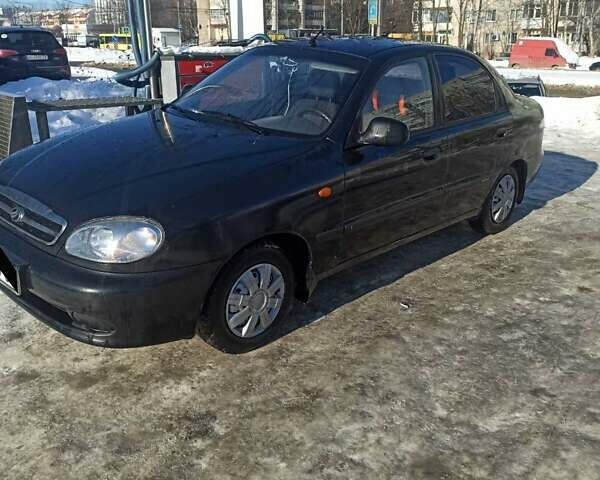 Черный ЗАЗ Сенс, объемом двигателя 1.3 л и пробегом 111 тыс. км за 2200 $, фото 1 на Automoto.ua