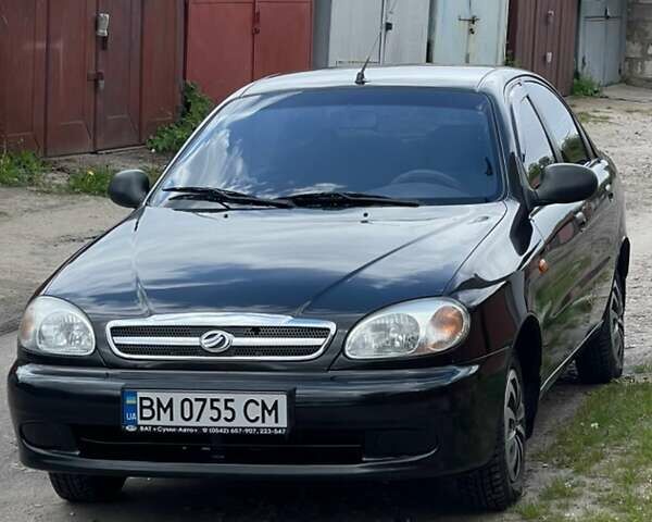 Чорний ЗАЗ Sens, об'ємом двигуна 1.3 л та пробігом 88 тис. км за 2500 $, фото 1 на Automoto.ua