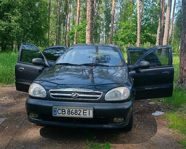 Черный ЗАЗ Сенс, объемом двигателя 1.4 л и пробегом 200 тыс. км за 2000 $, фото 1 на Automoto.ua