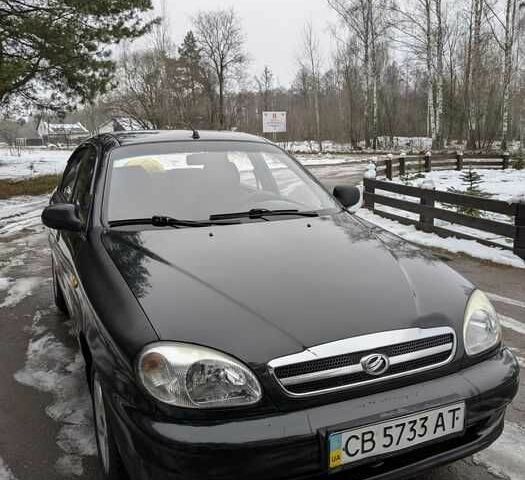 Чорний ЗАЗ Sens, об'ємом двигуна 1.3 л та пробігом 130 тис. км за 2102 $, фото 1 на Automoto.ua