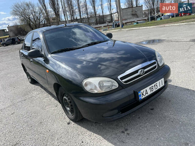 Черный ЗАЗ Сенс, объемом двигателя 1.3 л и пробегом 142 тыс. км за 1200 $, фото 1 на Automoto.ua