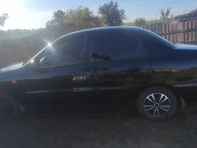 Чорний ЗАЗ Sens, об'ємом двигуна 1.3 л та пробігом 127 тис. км за 2500 $, фото 1 на Automoto.ua