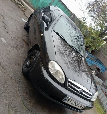 Чорний ЗАЗ Sens, об'ємом двигуна 1.3 л та пробігом 200 тис. км за 1500 $, фото 1 на Automoto.ua