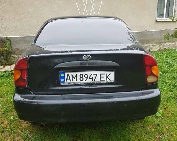 Черный ЗАЗ Сенс, объемом двигателя 1.3 л и пробегом 175 тыс. км за 2250 $, фото 1 на Automoto.ua