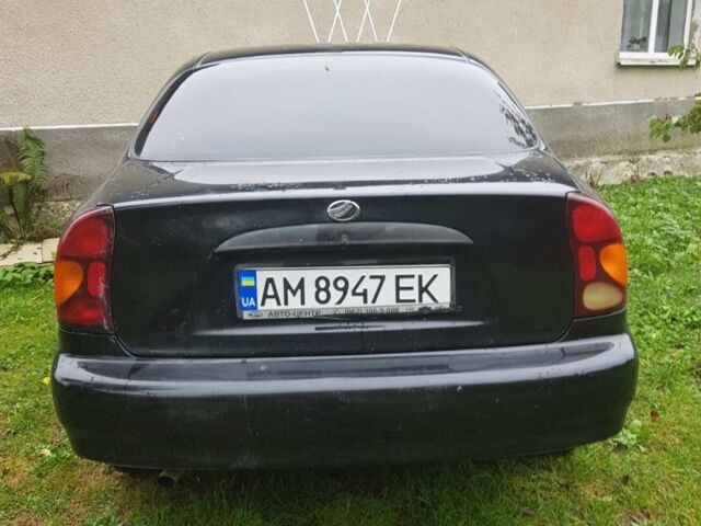 Чорний ЗАЗ Sens, об'ємом двигуна 1.3 л та пробігом 175 тис. км за 2250 $, фото 1 на Automoto.ua
