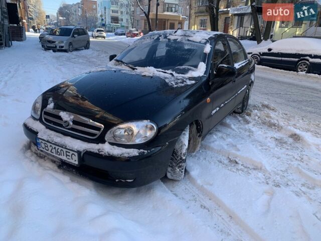 Чорний ЗАЗ Sens, об'ємом двигуна 1.3 л та пробігом 92 тис. км за 2300 $, фото 1 на Automoto.ua