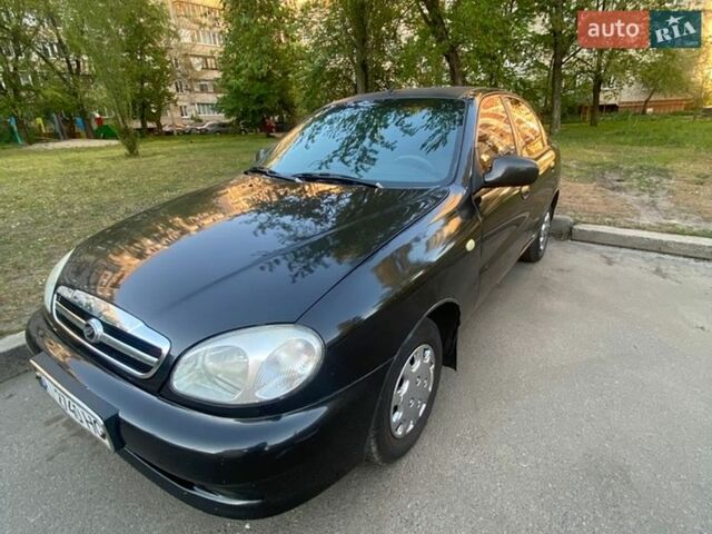 Черный ЗАЗ Сенс, объемом двигателя 1.3 л и пробегом 200 тыс. км за 1800 $, фото 1 на Automoto.ua