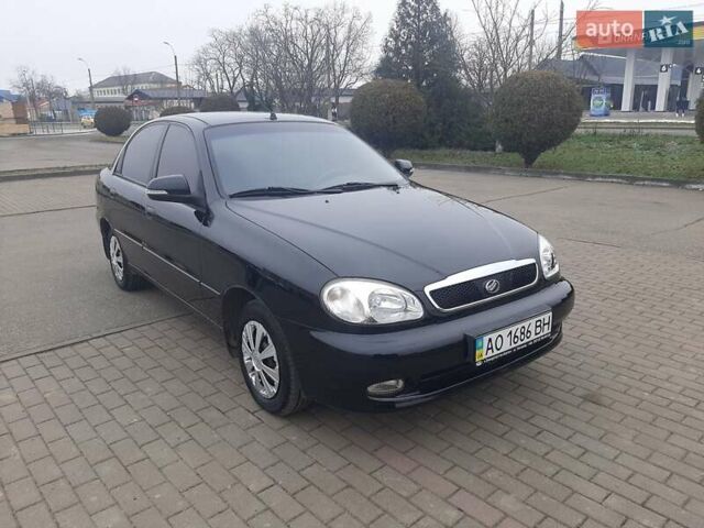 Черный ЗАЗ Сенс, объемом двигателя 1.3 л и пробегом 54 тыс. км за 2850 $, фото 1 на Automoto.ua
