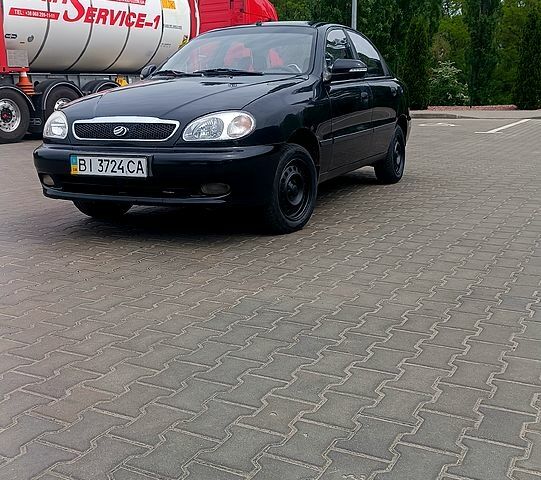 Чорний ЗАЗ Sens, об'ємом двигуна 1.3 л та пробігом 200 тис. км за 2000 $, фото 1 на Automoto.ua