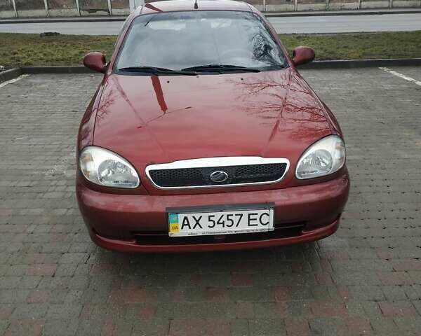 Красный ЗАЗ Сенс, объемом двигателя 1.3 л и пробегом 225 тыс. км за 3000 $, фото 1 на Automoto.ua