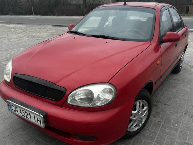 Красный ЗАЗ Сенс, объемом двигателя 1.3 л и пробегом 177 тыс. км за 1600 $, фото 1 на Automoto.ua