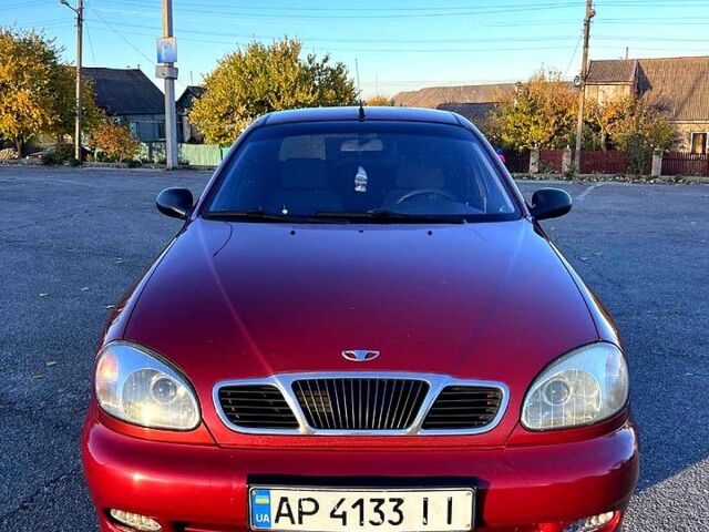 Красный ЗАЗ Сенс, объемом двигателя 1.3 л и пробегом 210 тыс. км за 2200 $, фото 1 на Automoto.ua