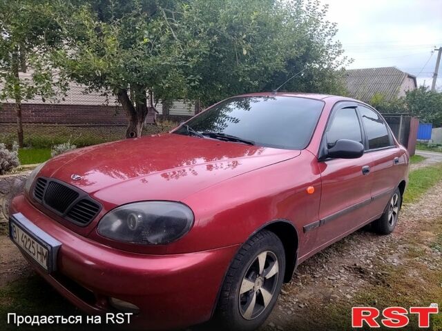 Червоний ЗАЗ Sens, об'ємом двигуна 1.3 л та пробігом 280 тис. км за 1900 $, фото 1 на Automoto.ua